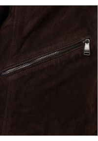 JOOP! Jeans Kurtka skórzana Byer 2620066 Brązowy Regular Fit. Kolor: brązowy. Materiał: skóra #5