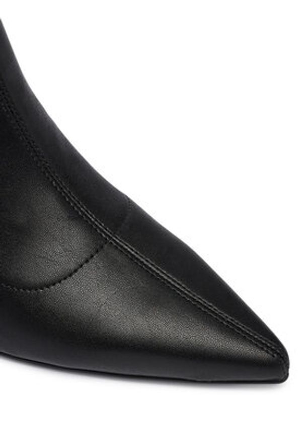 Just Cavalli Botki 79RA3S42 ZSD55 Czarny. Kolor: czarny. Materiał: skóra