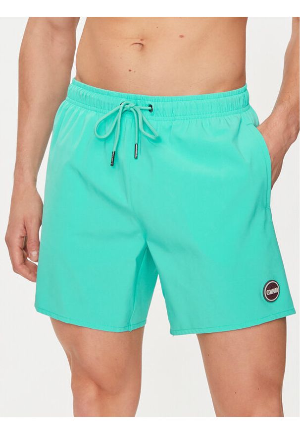 Colmar Szorty kąpielowe 7269 5XP Zielony Regular Fit. Kolor: zielony. Materiał: syntetyk