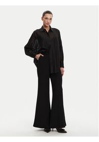 ACCESS FASHION Spodnie palazzo 53-5136-117 Czarny Regular Fit. Kolor: czarny. Materiał: syntetyk #3