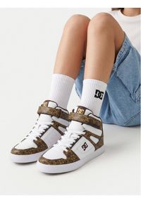 DC Shoes Sneakersy EO-PURE HIGH-TOP SE EV SN DC01796210 Biały. Kolor: biały. Materiał: materiał #1