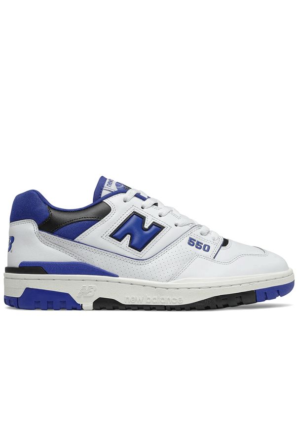Buty New Balance BB550SN1 - białe. Kolor: biały. Materiał: guma, syntetyk, skóra, materiał. Szerokość cholewki: normalna. Sport: koszykówka