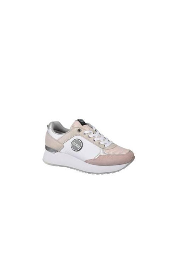 Buty do chodzenia damskie Colmar Travis Prime High Out. Zapięcie: sznurówki. Kolor: biały. Materiał: guma, materiał, syntetyk, zamsz. Szerokość cholewki: normalna. Sport: turystyka piesza