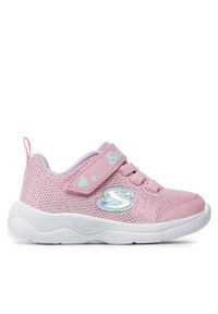 skechers - Skechers Sneakersy Easy Peasy 302885N/PKLV Różowy. Kolor: różowy. Materiał: materiał