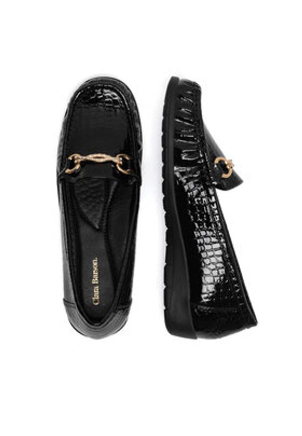 Clara Barson Mokasyny WYL0310-XX Czarny. Kolor: czarny. Materiał: syntetyk