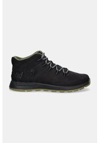 Sneakersy męskie Timberland Sprint Trekker MID LACE UP SNEAKER BLACK NUBUCK. Kolor: czarny. Materiał: nubuk. Sport: bieganie #3