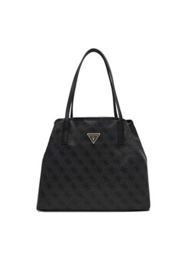 Guess Torebka Victtoria HWESG9 51428 Szary. Kolor: szary. Materiał: skórzane