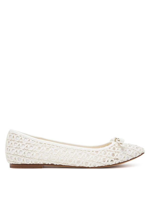 TwinSet - TWINSET Baleriny 251TGT030 Biały. Kolor: biały. Materiał: skóra