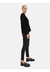 Tom Tailor Spodnie materiałowe 1039611 Czarny Slim Fit. Kolor: czarny. Materiał: wiskoza #4