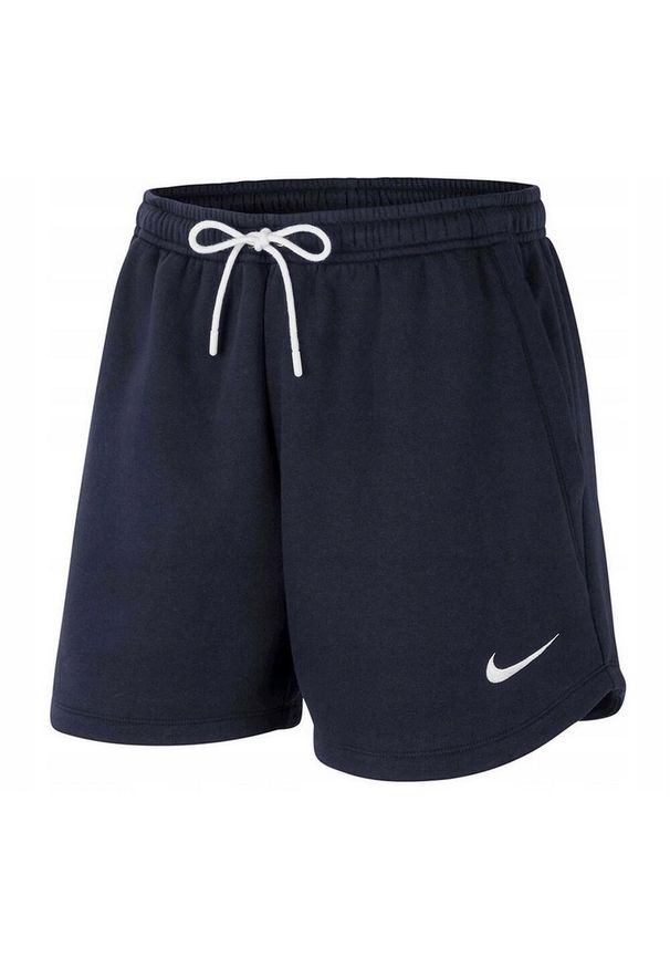 Nike - Spodenki Damskie Park 20. Kolor: niebieski. Sport: turystyka piesza