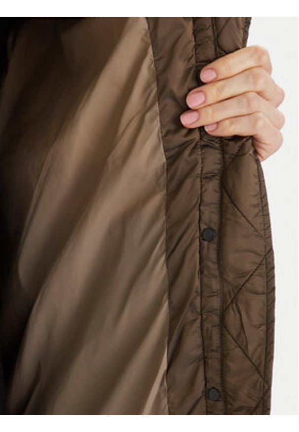 French Connection Kurtka zimowa Kendra 70ZAB Khaki Regular Fit. Kolor: brązowy. Materiał: syntetyk. Sezon: zima