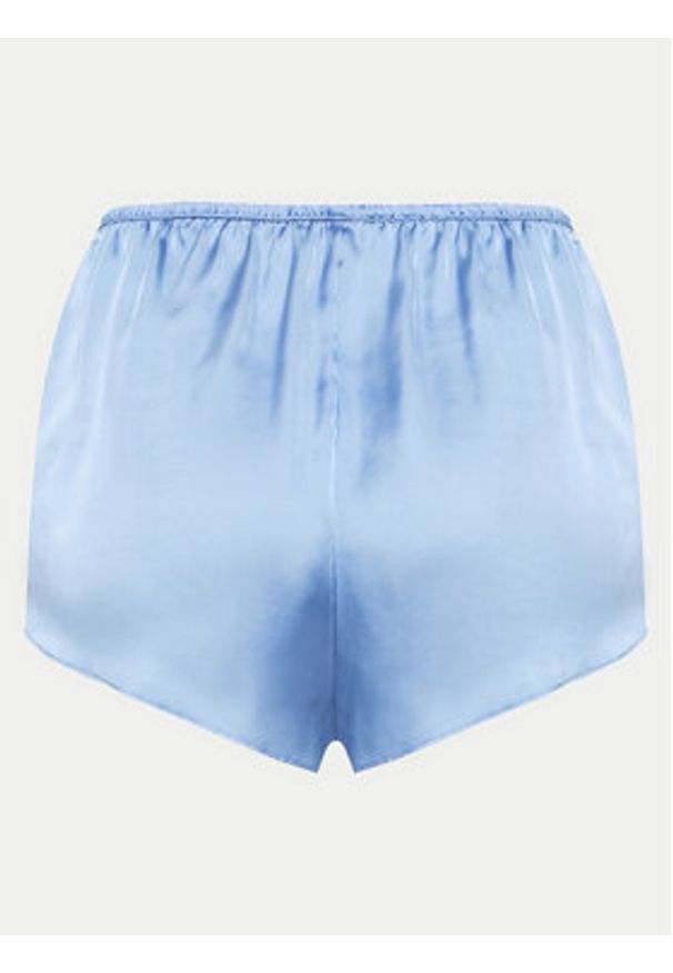 Hunkemöller Szorty piżamowe Satin 204994 Niebieski Regular Fit. Kolor: niebieski. Materiał: syntetyk