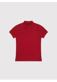 Pako Lorente - PAKO LORENTE – Gładki t-shirt polo w czerwonym kolorze. Okazja: na co dzień. Typ kołnierza: polo. Kolor: czerwony, niebieski, zielony, biały. Materiał: bawełna. Wzór: gładki. Styl: casual #4