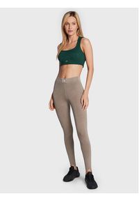 Reebok Legginsy Natural Dye Stirrup HN4398 Beżowy Slim Fit. Kolor: beżowy. Materiał: bawełna #3