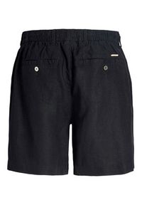 Jack & Jones Szorty materiałowe St. Bill 12253134 Czarny Wide Leg. Kolor: czarny. Materiał: len #2