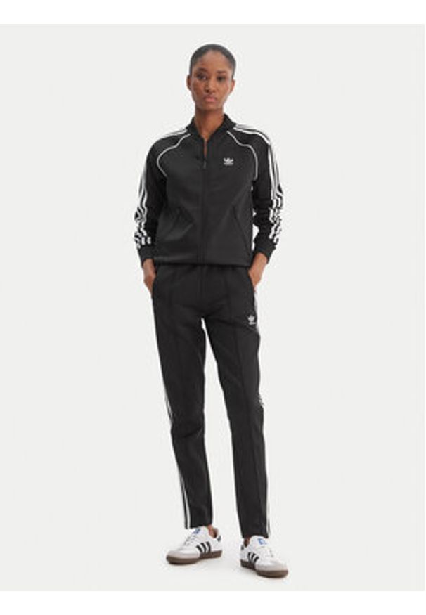 Adidas - adidas Bluza Primeblue Sst GD2374 Czarny Regular Fit. Kolor: czarny. Materiał: bawełna