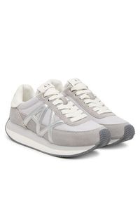 Armani Exchange Sneakersy XW002151 AF19396 MZ284 Szary. Kolor: szary. Materiał: materiał