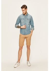 Levi's® - Levi's - Koszula jeansowa. Okazja: na spotkanie biznesowe, na co dzień. Typ kołnierza: kołnierzyk klasyczny. Kolor: niebieski. Materiał: jeans. Styl: biznesowy, casual, klasyczny #5
