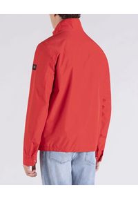 PAUL & SHARK - Czerwona kurtka Typhoon Save The Sea. Kolor: czerwony. Materiał: jeans, tkanina. Styl: klasyczny #5