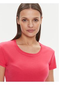 United Colors of Benetton - United Colors Of Benetton T-Shirt 1091D1M10 Różowy Regular Fit. Kolor: różowy. Materiał: bawełna