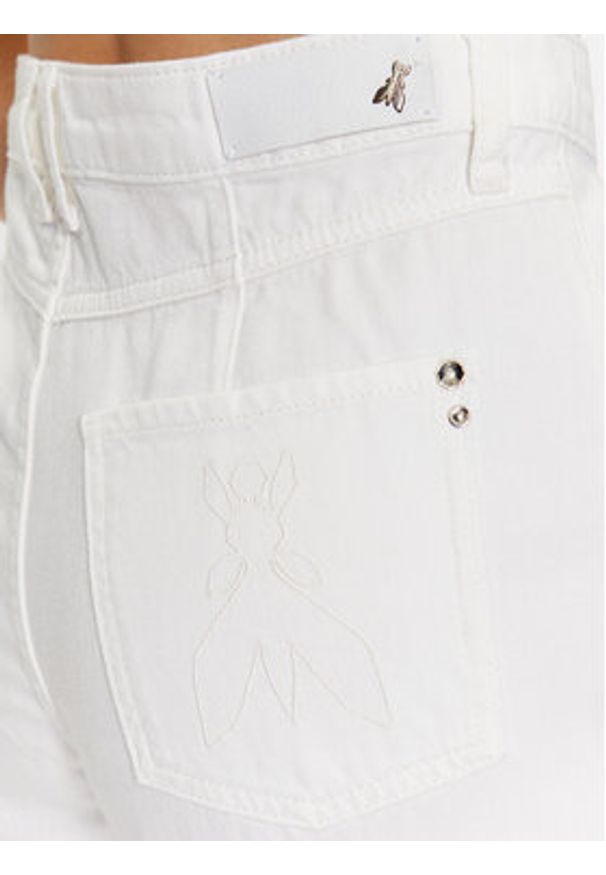 Patrizia Pepe Jeansy 2P1535/D045-W146 Biały Regular Fit. Kolor: biały