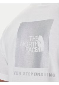 The North Face T-Shirt NSE Box NF0A8C4V Biały Regular Fit. Kolor: biały. Materiał: bawełna #8