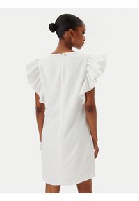 Fracomina Sukienka koktajlowa FR25SD1024W46001 Écru Regular Fit. Kolor: kremowy. Materiał: syntetyk. Styl: wizytowy #3