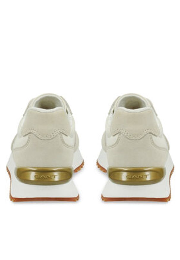 GANT - Gant Sneakersy 30533842 Beżowy. Kolor: beżowy. Materiał: zamsz, skóra