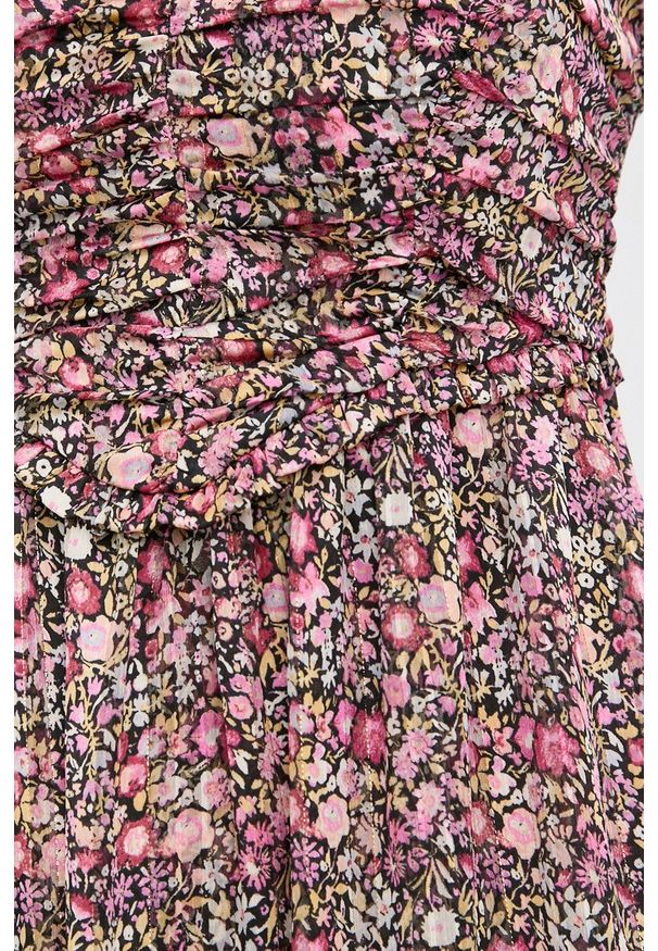 For Love & Lemons Sukienka maxi rozkloszowana. Materiał: poliester, tkanina. Długość rękawa: na ramiączkach. Typ sukienki: rozkloszowane. Długość: maxi