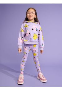 Sinsay - Legginsy 2 pack Pokémon - różowy. Kolor: różowy. Materiał: bawełna