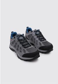 columbia - Buty trekkingowe męskie Columbia Redmond Iii Waterproof. Kolor: wielokolorowy, niebieski, szary. Materiał: syntetyk, materiał. Szerokość cholewki: normalna