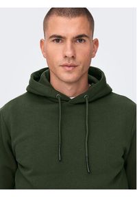 Only & Sons Bluza Cares 22018685 Zielony Regular Fit. Kolor: zielony. Materiał: syntetyk, bawełna #6