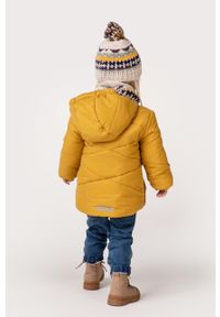 COCCODRILLO - Coccodrillo kurtka niemowlęca kolor żółty. Okazja: na co dzień. Kolor: żółty. Styl: casual #4