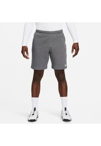 Spodnie sportowe męskie Nike Park 20 Fleece. Kolor: szary, biały, wielokolorowy. Długość: krótkie. Sport: fitness