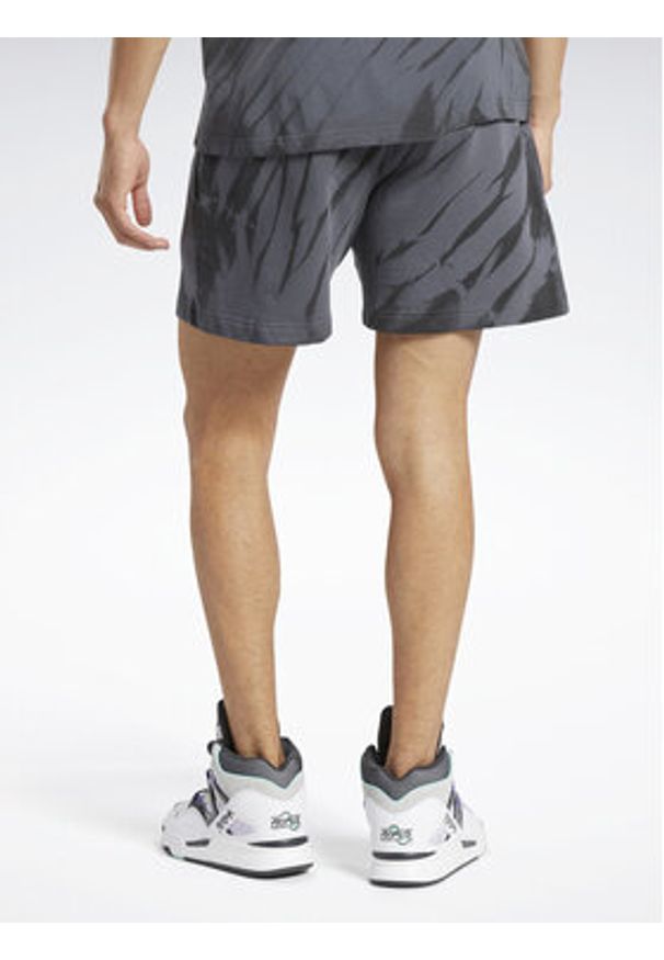 Reebok Szorty sportowe Classics Block Party Shorts HS9179 Szary. Kolor: szary. Materiał: bawełna. Styl: sportowy