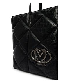 Love Moschino - LOVE MOSCHINO Torebka JC4120PP1PLF1000 Czarny. Kolor: czarny. Materiał: skórzane #3