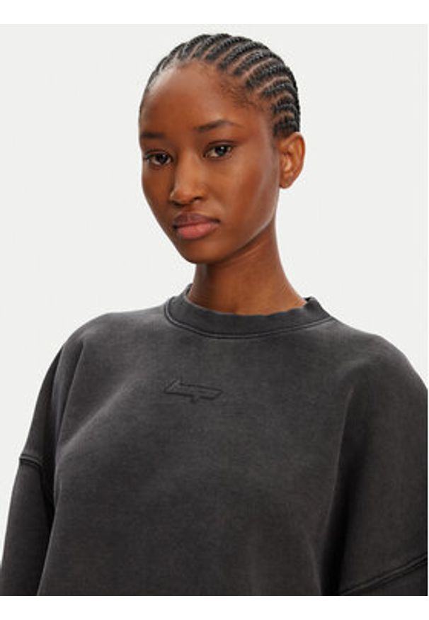 Hugo - HUGO Bluza Derissa_B 50545035 Czarny Relaxed Fit. Kolor: czarny. Materiał: bawełna