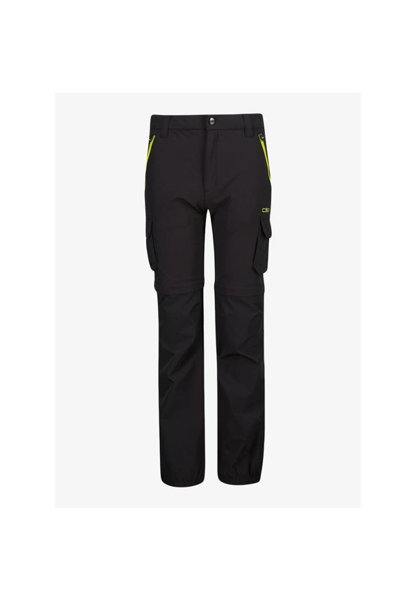Spodnie dla dzieci CMP Pulse Zip Off Pant. Kolor: czarny. Sport: turystyka piesza
