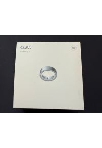Fixed - Oura Ring 4 smart ring, Silver, size 10. Rodzaj zegarka: cyfrowe