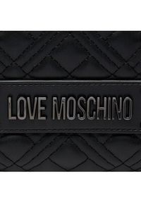 Love Moschino - LOVE MOSCHINO Torebka JC4006PP1ILA000A Czarny. Kolor: czarny. Materiał: skórzane