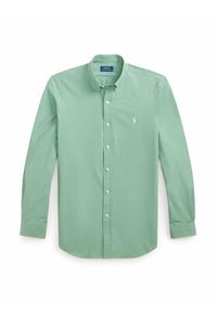 Polo Ralph Lauren Koszula 710929348500 Turkusowy Slim Fit. Typ kołnierza: polo. Kolor: turkusowy. Materiał: bawełna #5