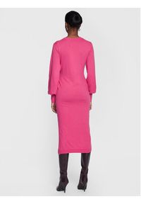 Ted Baker Sukienka dzianinowa Essya 266256 Różowy Regular Fit. Kolor: różowy. Materiał: wiskoza #3