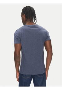 TOMMY HILFIGER - Tommy Hilfiger T-Shirt UM0UM03418 Niebieski Regular Fit. Kolor: niebieski. Materiał: bawełna #3
