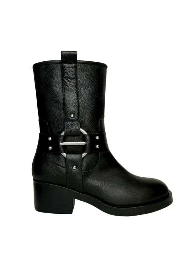 Karl Lagerfeld - KARL LAGERFELD Czarne botki Brooklyn, Rozmiar 37. Kolor: czarny