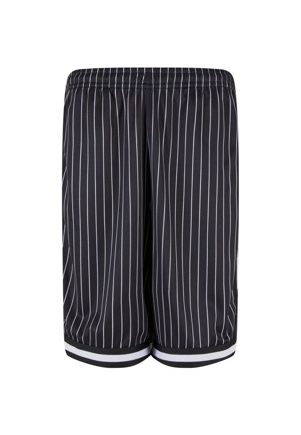 Szorty z dzianiny w paski Urban Classics. Kolor: czarny, wielokolorowy, biały. Materiał: dzianina. Długość: krótkie. Wzór: paski. Sezon: lato