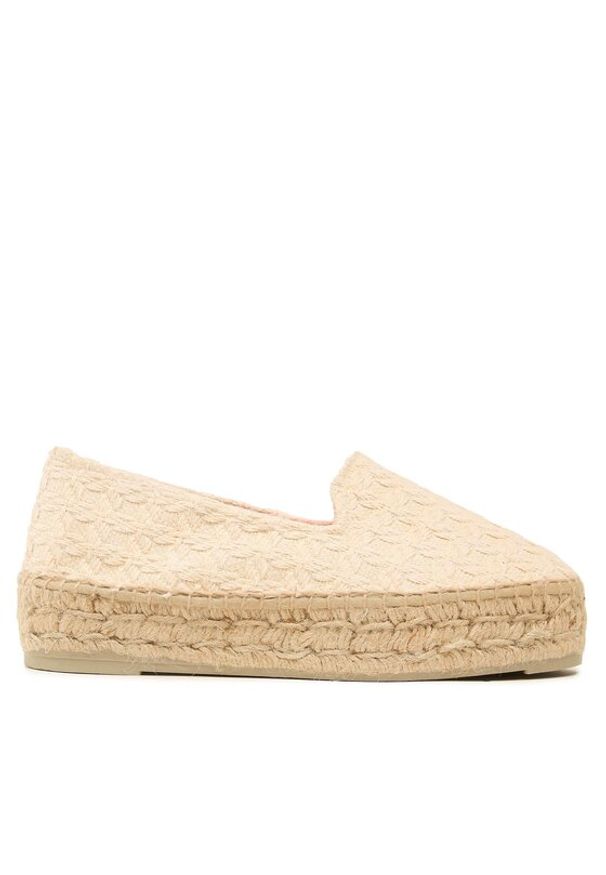 Manebi Espadryle Double Sole Espadrilles G 4.9 D0 Beżowy. Kolor: beżowy. Materiał: materiał