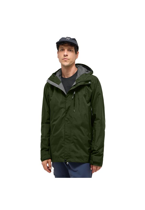 Kurtka wodoodporna Haglöfs Astral GTX II. Kolor: zielony