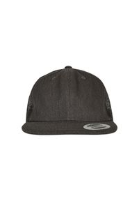 FLEXFIT - Cap jeans Flexfit Trucker. Kolor: czarny. Materiał: jeans #1