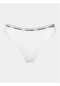 Calvin Klein Underwear Komplet 3 par stringów 000QD5209E Biały. Kolor: biały. Materiał: bawełna #4