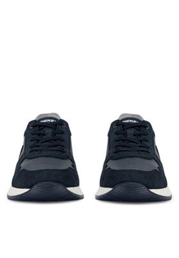Rieker Sneakersy 16113-14 Niebieski. Kolor: niebieski. Materiał: skóra